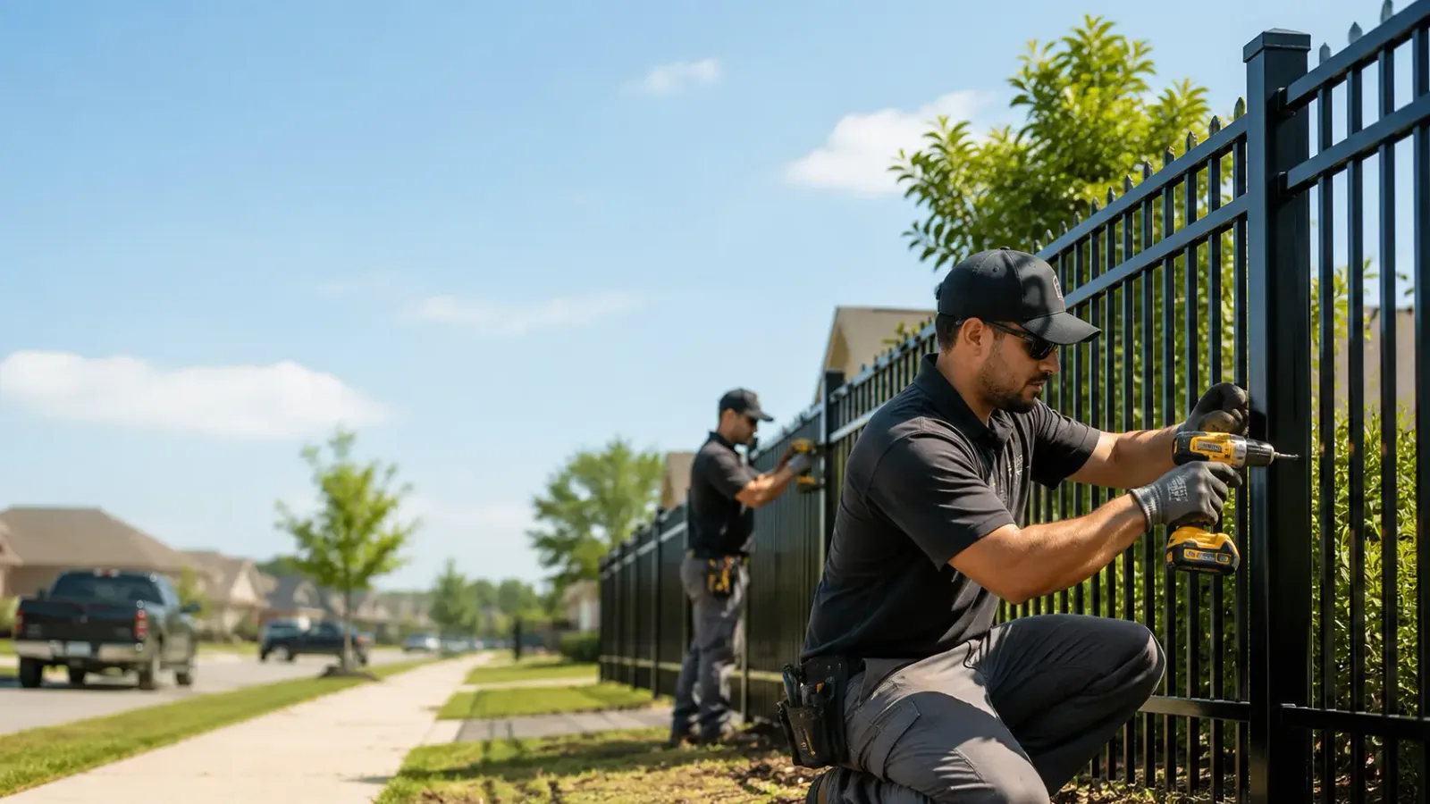 Metal Fence Installation in California, KY
